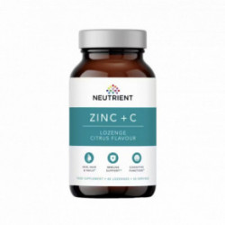 Neutrient Zinc + C Capsules Cinkas + Vitaminas C 60 kapsulių