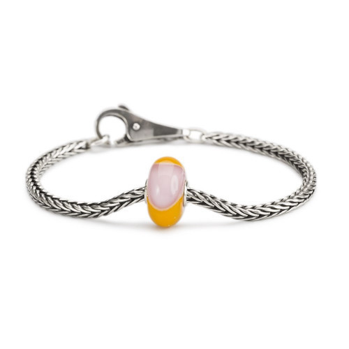 Trollbeads Rožinis ir Oranžinis Šarvuotis 1vnt.