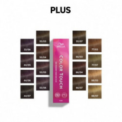 Wella Professionals Color Touch Plus Demi-Permanent Hair Color Pusiau permanentiniai plaukų dažai 60ml