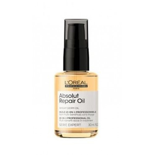 L'Oréal Professionnel Absolut Repair 10-in-1 Oil Apsauginis pažeistų plaukų aliejus 90ml