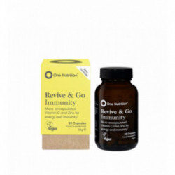 One Nutrition Revive & Go Immunity Itin koncentruotas ir mikrokapsuliuotas vitaminas C 30 kapsulių