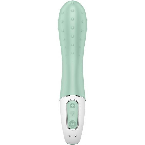 Satisfyer Air Pump Vibrator 3 Vibratorius Green