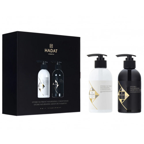 Hadat Cosmetics Hydro Nourishing Gift Box Plaukus maitinantis priežiūros priemonių rinkinys