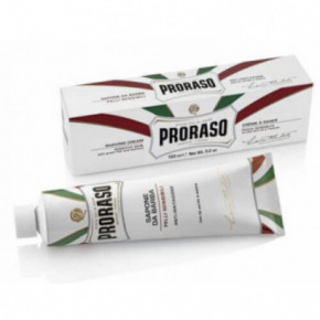 Proraso Sapone Da Barba White Nomierinošs skūšanās krēms jutīgai sejas ādai 150ml