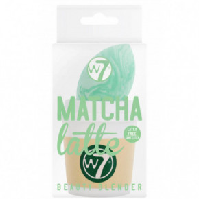 W7 Cosmetics Matcha Latte Beauty Blender Set Grima sūklīša un turētāja komplekts 1gab.