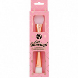 W7 Cosmetics Double Ended Face Mask Applicator Dviejų galų veido kaukės aplikatorius 1vnt.