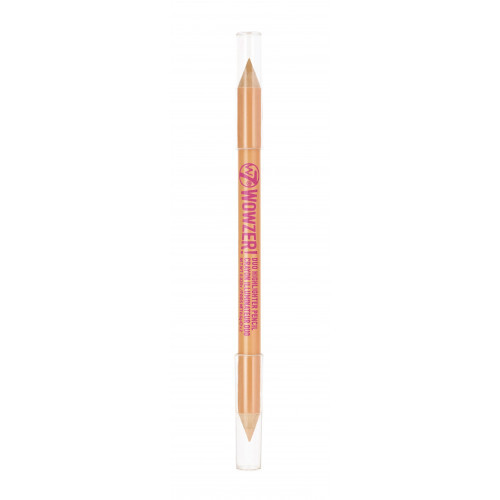 W7 Cosmetics Duo-Highlighter Pencil Ryškinamasis pieštukas akims Vanilla