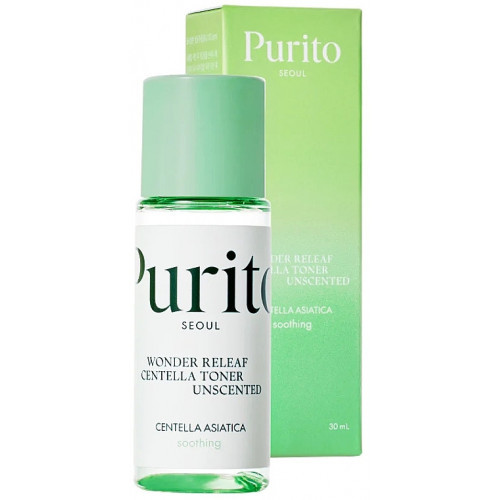 Purito Centella Unscented Toner Bekvapis veido tonikas 200ml