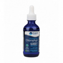 Trace Minerals Concentrated Ionic Chlorophyll 6000 mg Joninis chlorofilas su mėta 59ml