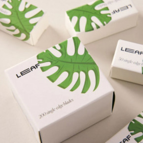 Leaf Shave Single- Edge Blades Ühe teraga raseerimisterad 200 pcs.