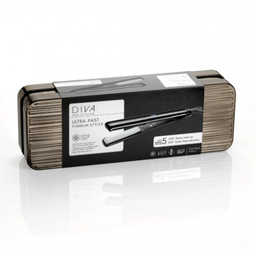Diva Pro Styling Ultra Fast Titanium Professional Straightener Tiesintuvas su titano plokštėmis 1 vnt.
