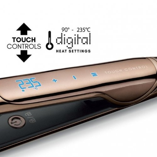 Diva Pro Styling Ultra Fast Titanium Styler Rose Gold Tiesintuvas su titano plokštėmis 1 vnt.