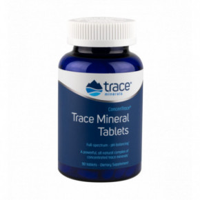 Trace Minerals ConcenTrace Trace Mineral Tablets Jonu minerālu tabletes 90 Tablets