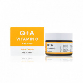 Q+A Vitamin C Radiance Face Cream Skaistinamasis veido kremas 50ml