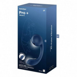 Satisfyer Pro + Wave 4 Robotic G-Spot Stimulation Klitorio ir G taško stimuliatorius Navy