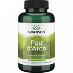 SWANSON Full Spectrum Pau d'Arco 500 mg Immune Health Maisto papildas imunitetui 100 kapsulių
