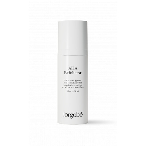 Jorgobé AHA Exfoliator Gel Šveičiamasis gelis su 10% glikolio rūgštimi 50ml