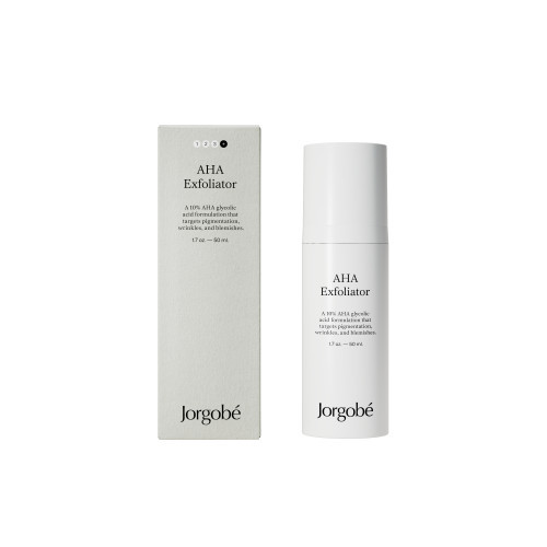 Jorgobé AHA Exfoliator Gel Šveičiamasis gelis su 10% glikolio rūgštimi 50ml