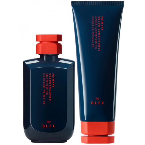 KlipShop R+Co BLEU Primary Color Shampoo And Conditioner Dažytų plaukų priežiūros rinkinys