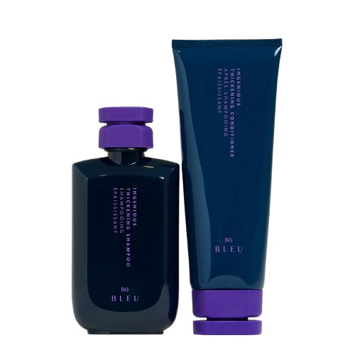 KlipShop R+Co Bleu Ingenious Thickening Shampoo and Conditioner Set Apimtį didinantis rinkinys plaukams