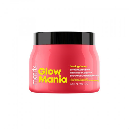 Matrix Glow Mania Hair Mask Kaukė dažytiems plaukams 500ml