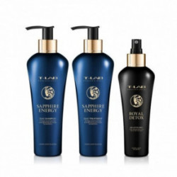KlipShop T-LAB Professional Sapphire Energy Plaukus stiprinantis rinkinys