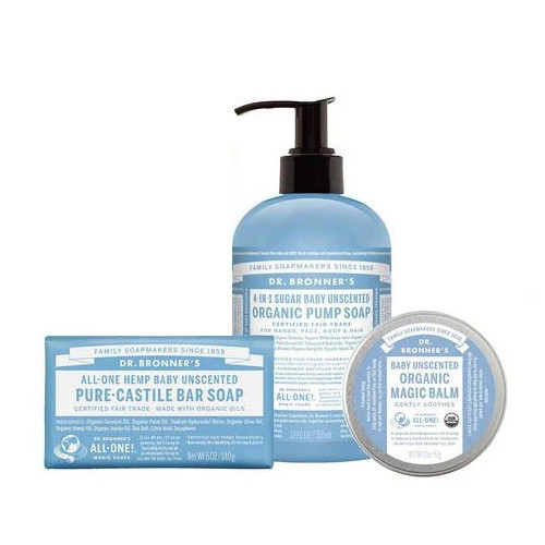 KlipShop Dr. Bronner's Dovanų rinkinys būsimai mamytei