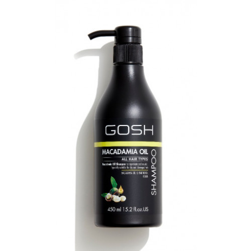 GOSH Copenhagen Macadamia Oil Hair Shampoo Maitinantis šampūnas 230ml