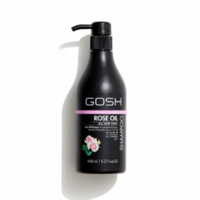 GOSH Copenhagen Rose Oil Hair Shampoo 450ml