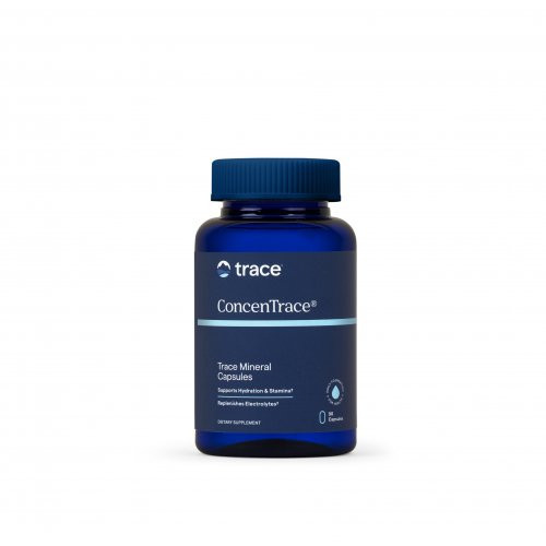 Trace Minerals ConcenTrace Trace Mineral Capsules Joninių mineralų kapsulės 90 kapsulių