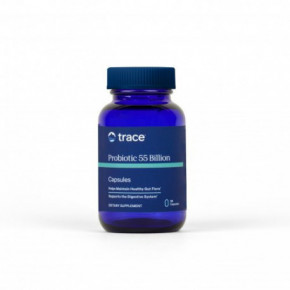 Trace Minerals Probiotic 55 Billion Capsules Gerosios bakterijos 30 kapsulių