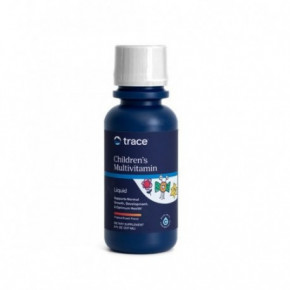 Trace Minerals Children's Multivitamin Liquid Skystas multi vitaminų ir mineralų kompleksas vaikams 237ml