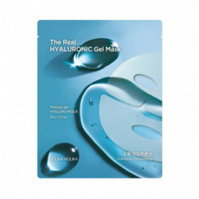 Holika Holika The Real Mask Hyaluronic Gel Hidrogelio veido kaukė 35g