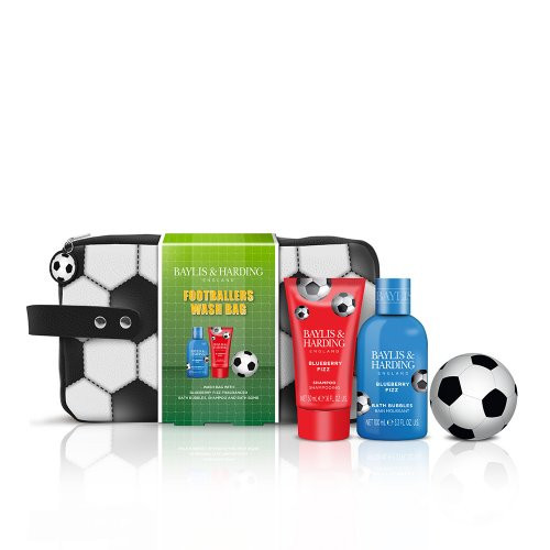 Baylis & Harding Football Stars Wash Bag Gift Set Dovanų rinkinys vaikams - pažeista pakuotė