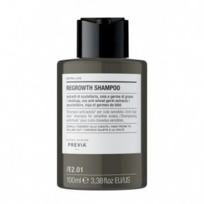 PREVIA Extra Life Regrowth Shampoo Kasvu soodustav šampoon 100ml