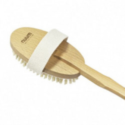 Nuum Cosmetics Body Brush with Detachable Handle Kūno šveitimo šepetys su nuimama rankena 1vnt.