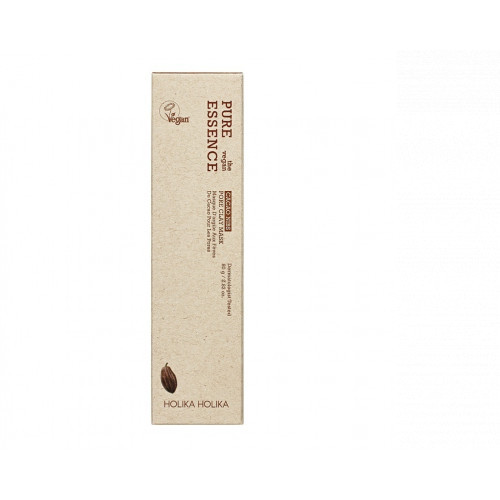 Holika Holika Pure Essence The Vegan Cacao Nibs Pore Clay Mask Molio kaukė 80g