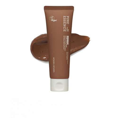 Holika Holika Pure Essence The Vegan Cacao Nibs Pore Clay Mask Molio kaukė 80g