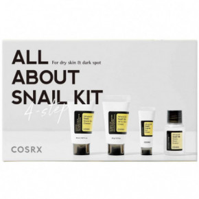 COSRX Most Loved 4-step Advanced Snail Trial Veido priežiūros rinkinys