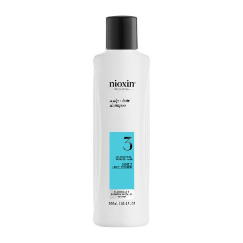 Nioxin Pro Clinical System 3 Shampoo Galvos odos ir plaukų šampūnas nestipriai retėjantiems plaukams 300ml