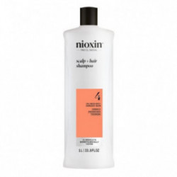 Nioxin Pro Clinical System 4 Shampoo Galvos odos ir plaukų šampūnas nestipriai retėjantiems plaukams 300ml