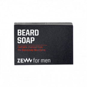 ZEW Beard Soap With Charcoal Bārdas ziepes ar kokogli 85g