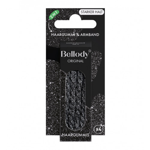 Bellody Original Hair Ties Plaukų gumytės 4 vnt.
