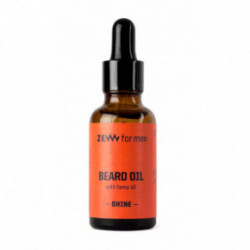 ZEW Beard Oil Shine With Hemp Oil Barzdos aliejus suteikiantis blizgesio 30ml