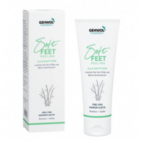 Gehwol Fusskraft Soft Feet Peeling Bambusa un žožobas pīlings pēdu un kāju ādas kopšanai 125ml