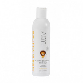 Luuv Caring Shampoo For Kids Vanilla Švelnus šampūnas vaikams Vanilė 200ml
