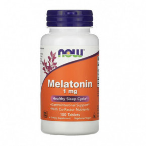 NOW Foods Melatonin 1mg Complex 1Melatoninas 100 tab.