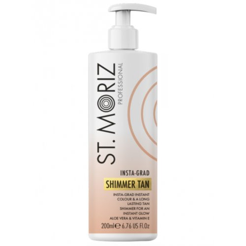 St. Moriz Insta-Grad Shimmer Tan Kūno losjonas suteikiantis atspalvį 200ml