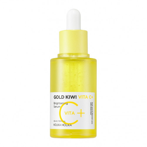 Holika Holika Gold Kiwi Vita C+ Brightening Serum Drėkinamasis serumas 45ml
