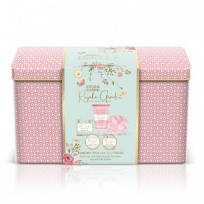 Baylis & Harding Royale Garden Rose, Poppy & Vanilla Luxury Pamper Keepsake Tin Gift Set Dovanų rinkinys